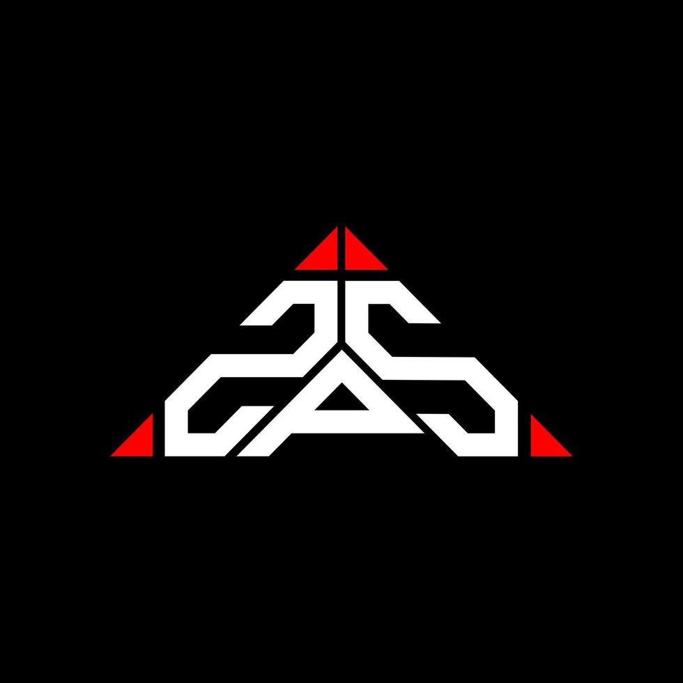 zps brief logo creatief ontwerp met vector grafisch, zps gemakkelijk en modern logo.