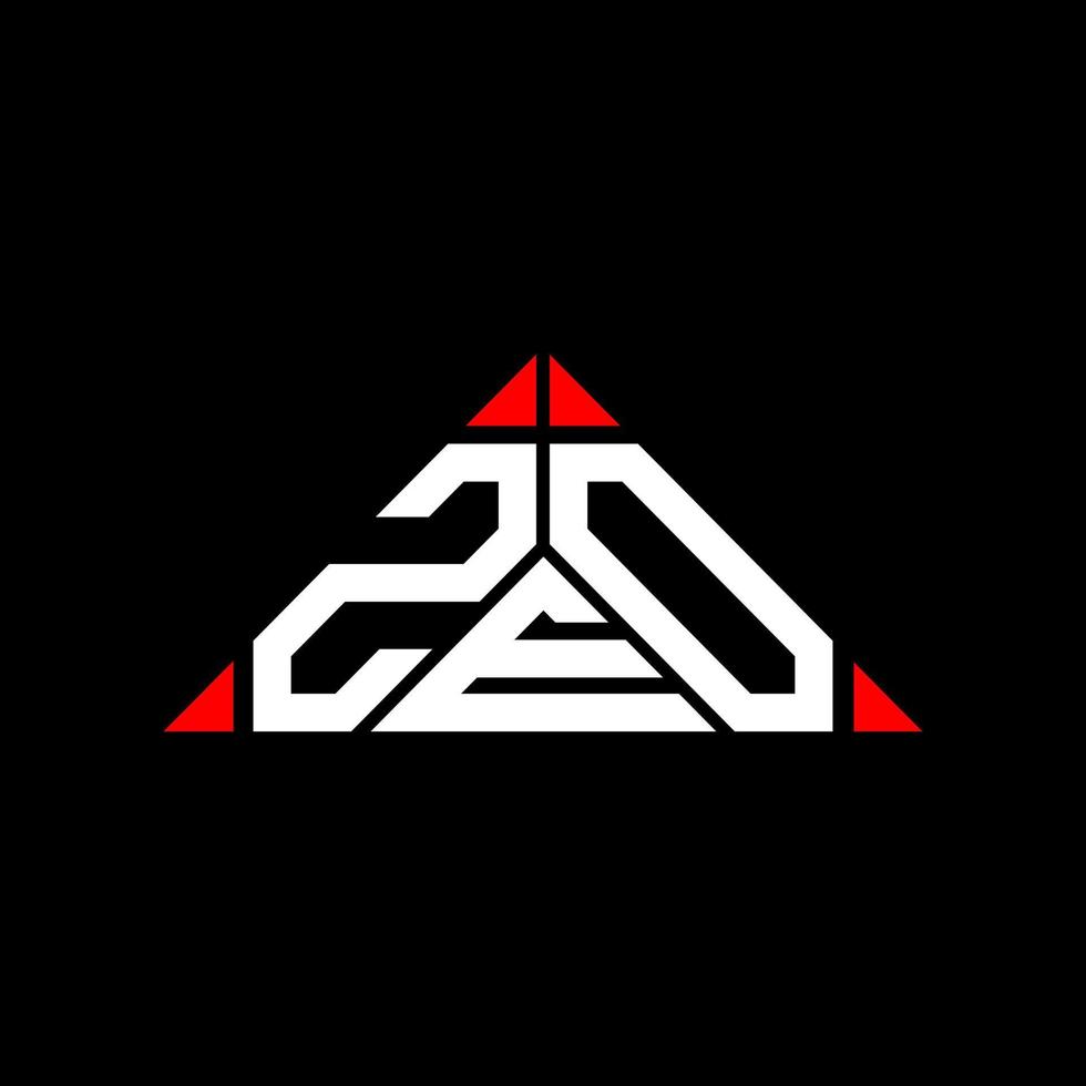 zeo brief logo creatief ontwerp met vector grafisch, zeo gemakkelijk en modern logo.