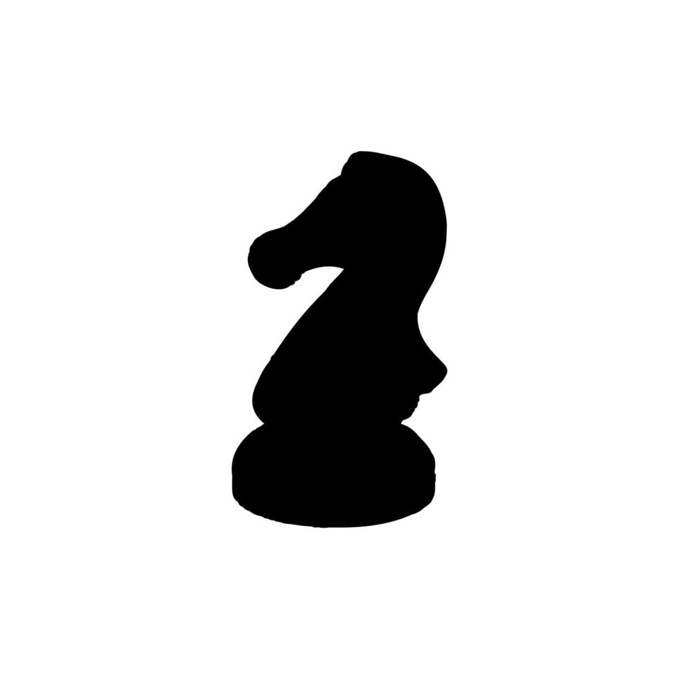schaak icoon. gemakkelijk stijl schaak toernooi poster achtergrond symbool. schaak merk logo ontwerp element. schaak t-shirt afdrukken. vector voor sticker.