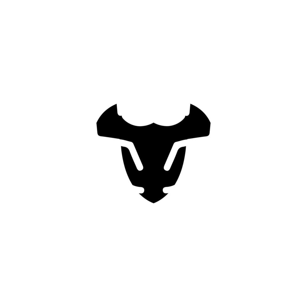 stier icoon. gemakkelijk stijl poster vlees winkel groot uitverkoop achtergrond symbool. stier merk logo ontwerp element. stier t-shirt afdrukken. vector voor sticker.