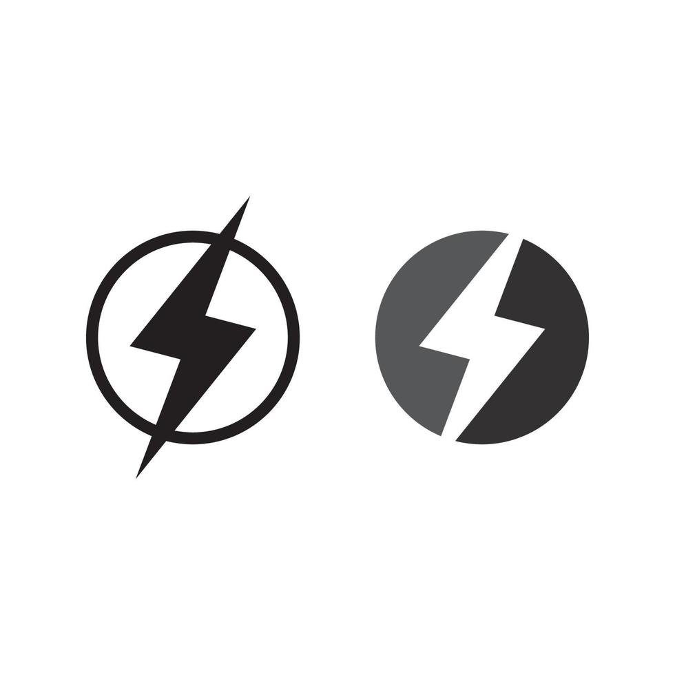 macht accu logo icoon reeks vector illustratie ontwerp sjabloon.batterij opladen vector pictogram.batterij macht en flash bliksem bout logo