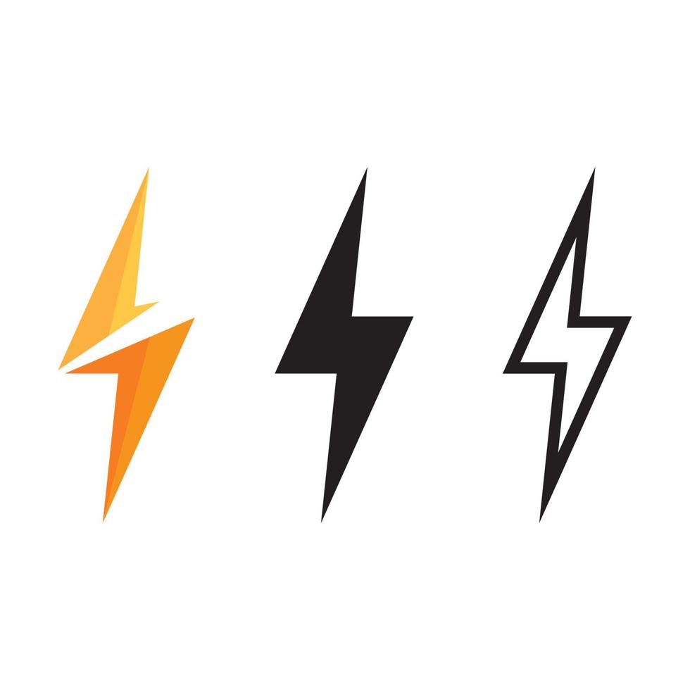macht accu logo icoon reeks vector illustratie ontwerp sjabloon.batterij opladen vector pictogram.batterij macht en flash bliksem bout logo
