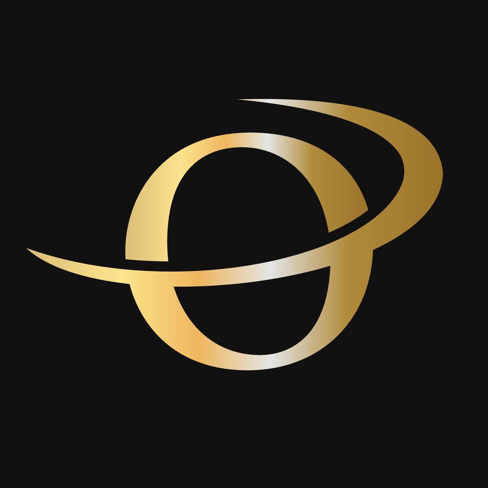 eerste O logo sjabloon vector icoon ontwerp