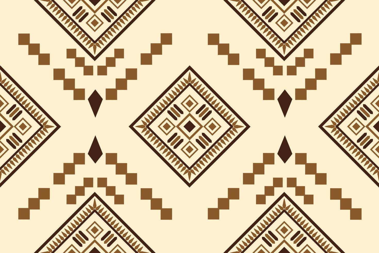 etnisch kleding stof patroon meetkundig stijl. sarong aztec etnisch oosters patroon traditioneel oranje achtergrond. abstract,vector,illustratie. gebruik voor textuur,kleding,verpakking,decoratie,tapijt. vector