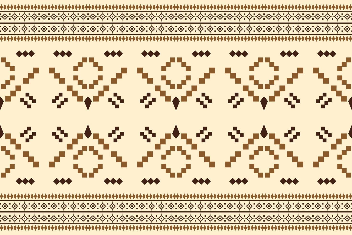 etnisch kleding stof patroon meetkundig stijl. sarong aztec etnisch oosters patroon traditioneel oranje achtergrond. abstract,vector,illustratie. gebruik voor textuur,kleding,verpakking,decoratie,tapijt. vector