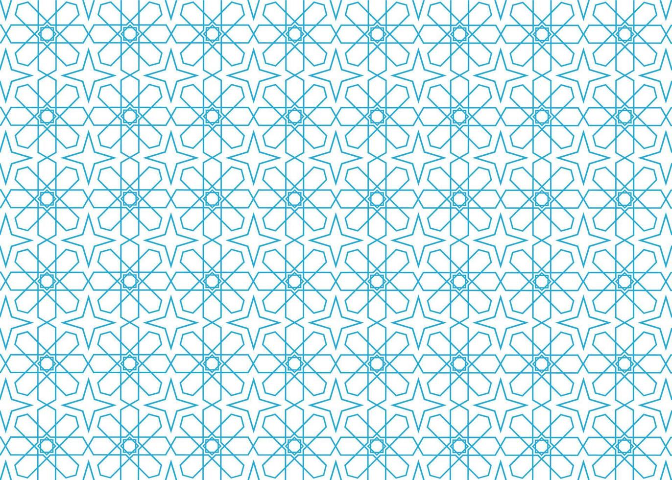 abstract patroon ontwerp met Islamitisch concept vector