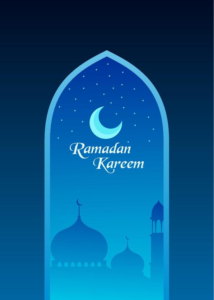 Ramadan poster ontwerp vector