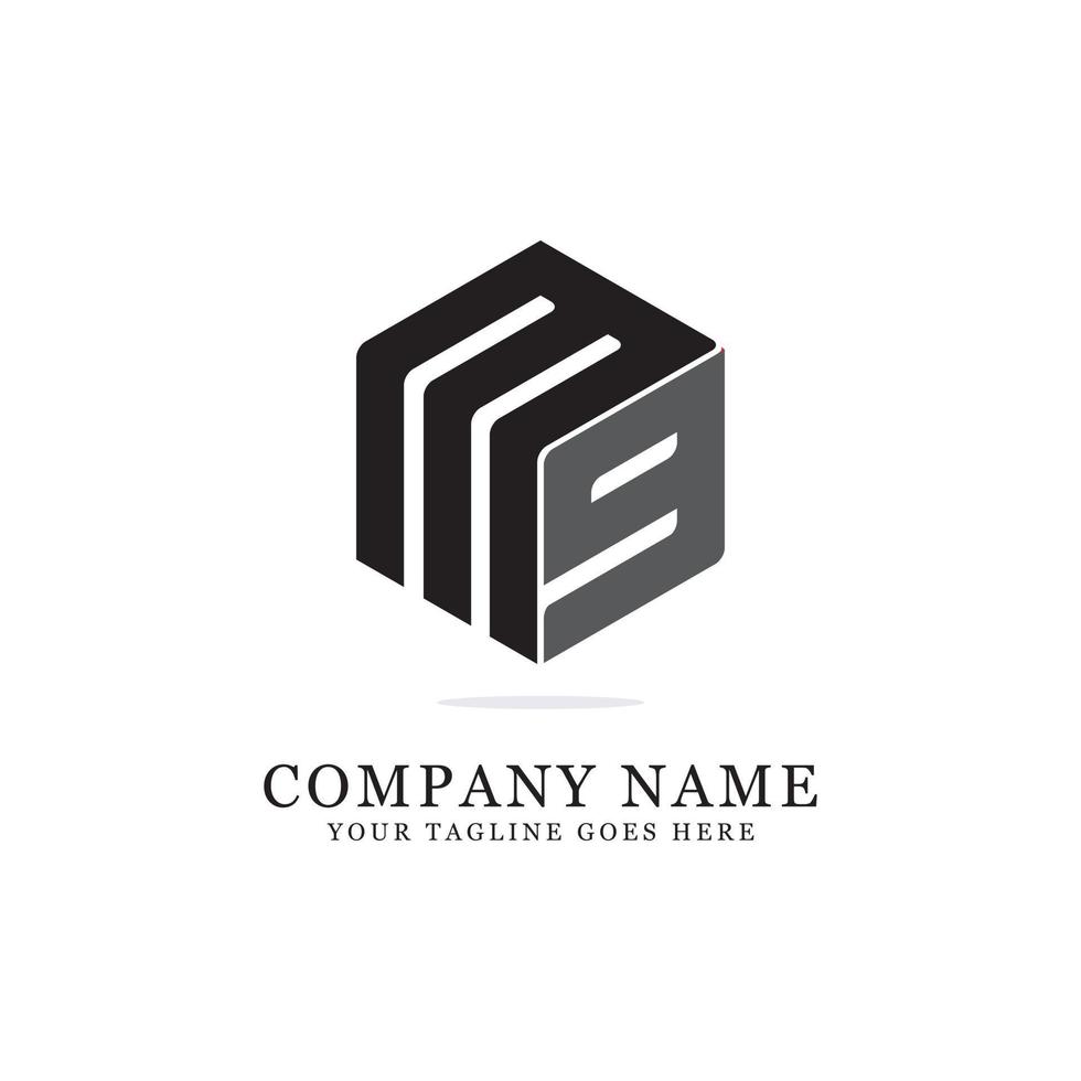 mg eerste logo ontwerpen, mg creatief logo inspiratie vector
