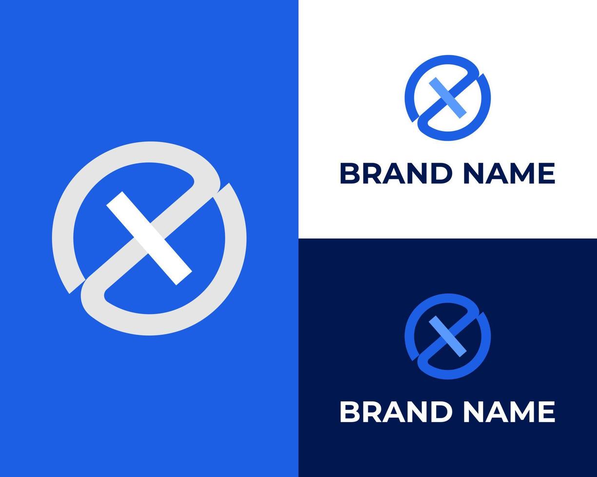 sx brief logo ontwerp creatief modern s X brieven icoon vector