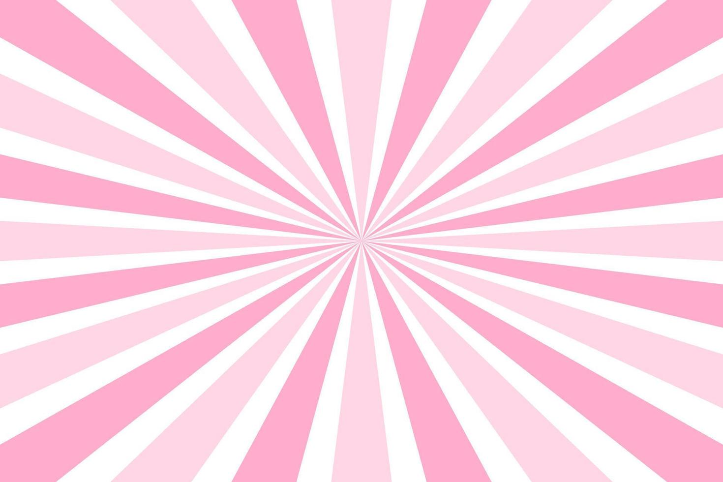 mooi roze stralen patroon achtergrond vector