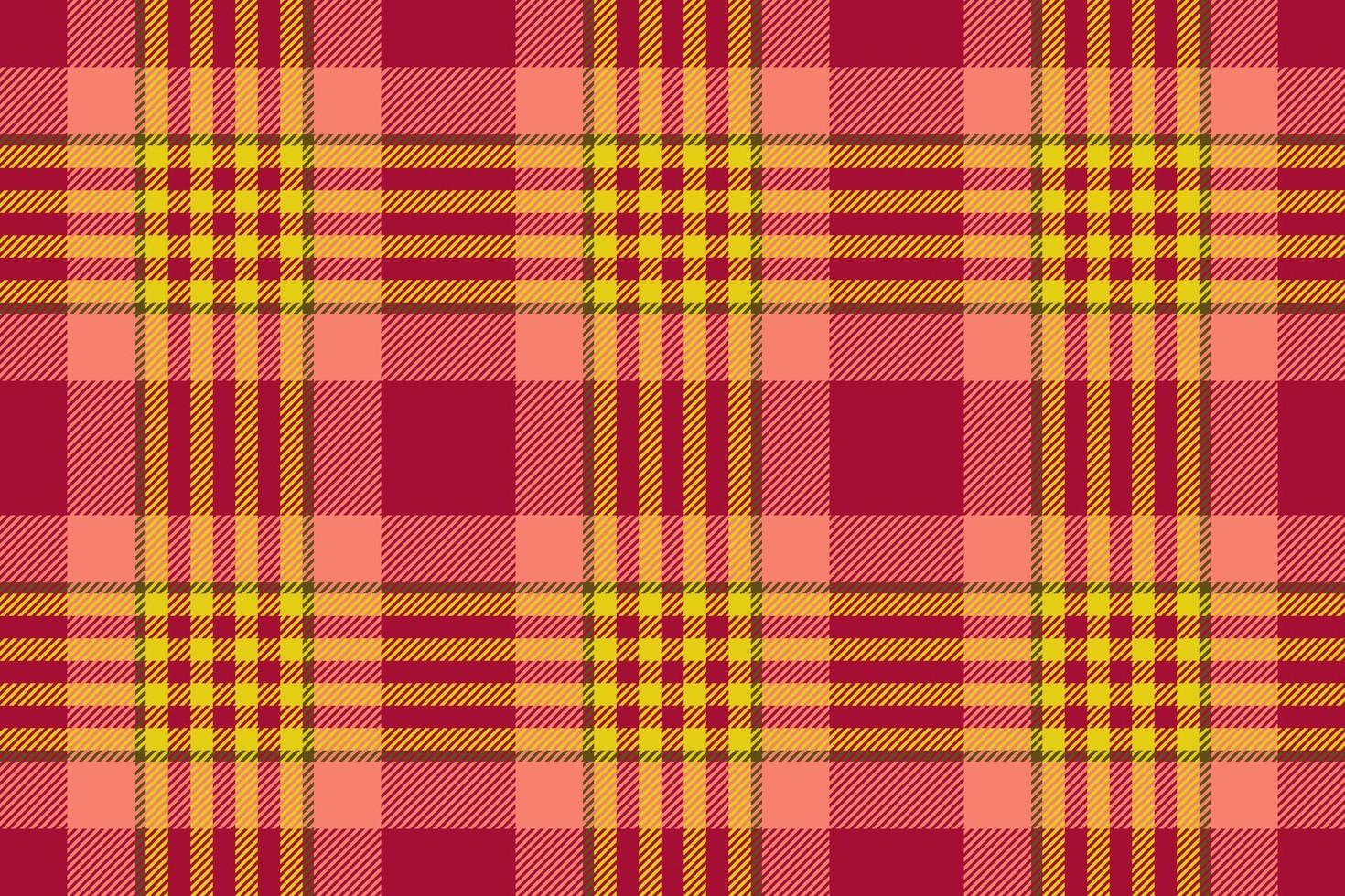 plaid vector kleding stof. textiel patroon naadloos. achtergrond controleren structuur tartan.