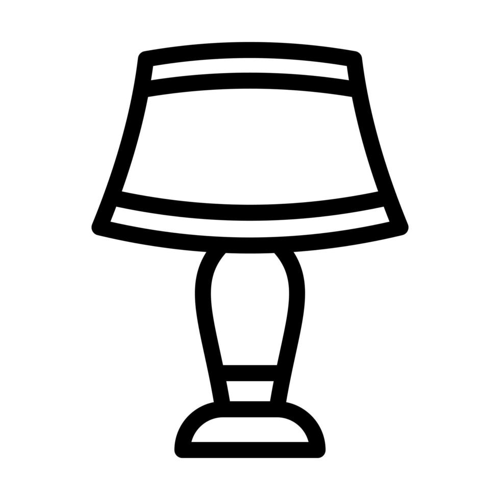 tafel lamp icoon ontwerp vector