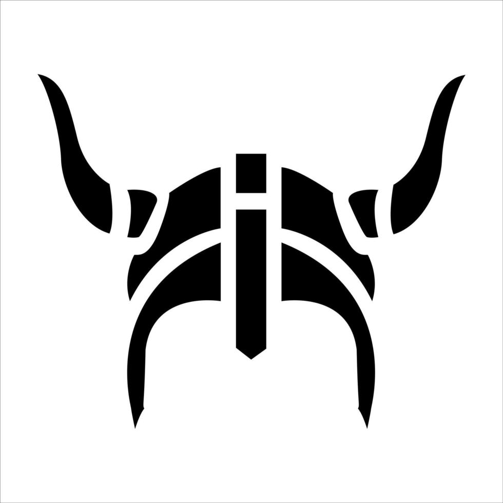 helm viking krijger vector