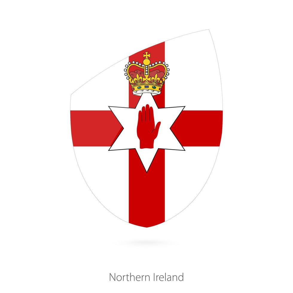 vlag van noordelijk Ierland. vector