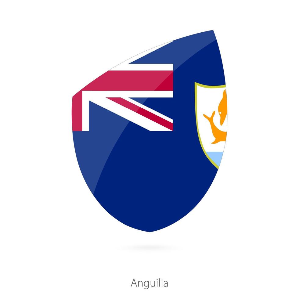 vlag van anguilla. vector
