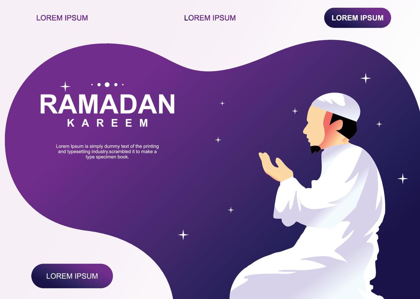 Arabisch kalligrafische tekst van Ramadan kareem voor de moslim viering. Ramadan creatief ontwerp Islamitisch viering voor afdrukken, kaart, poster, banier enz vector