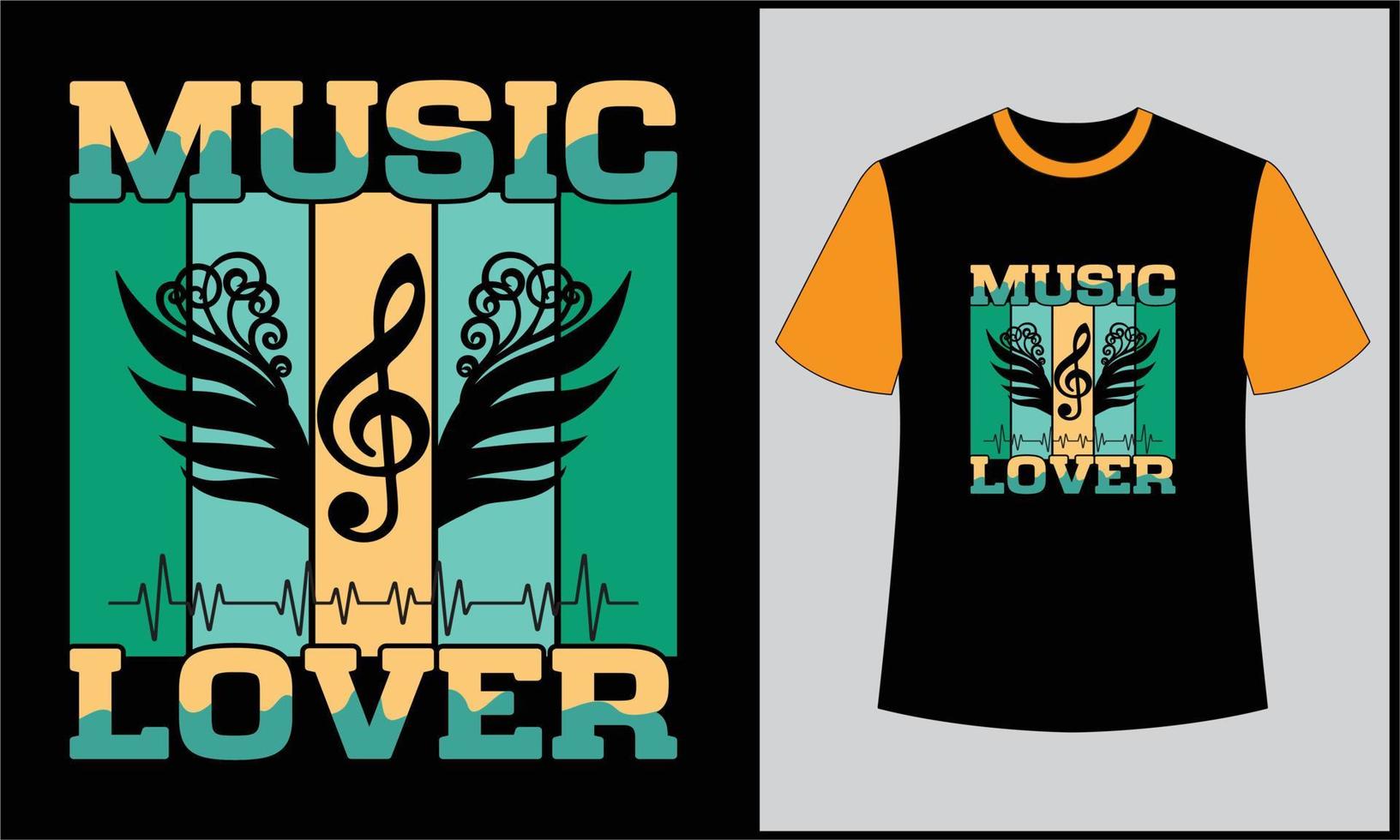 muziek- audio opname musicus meester illustratie vector retro wijnoogst t overhemd ontwerp