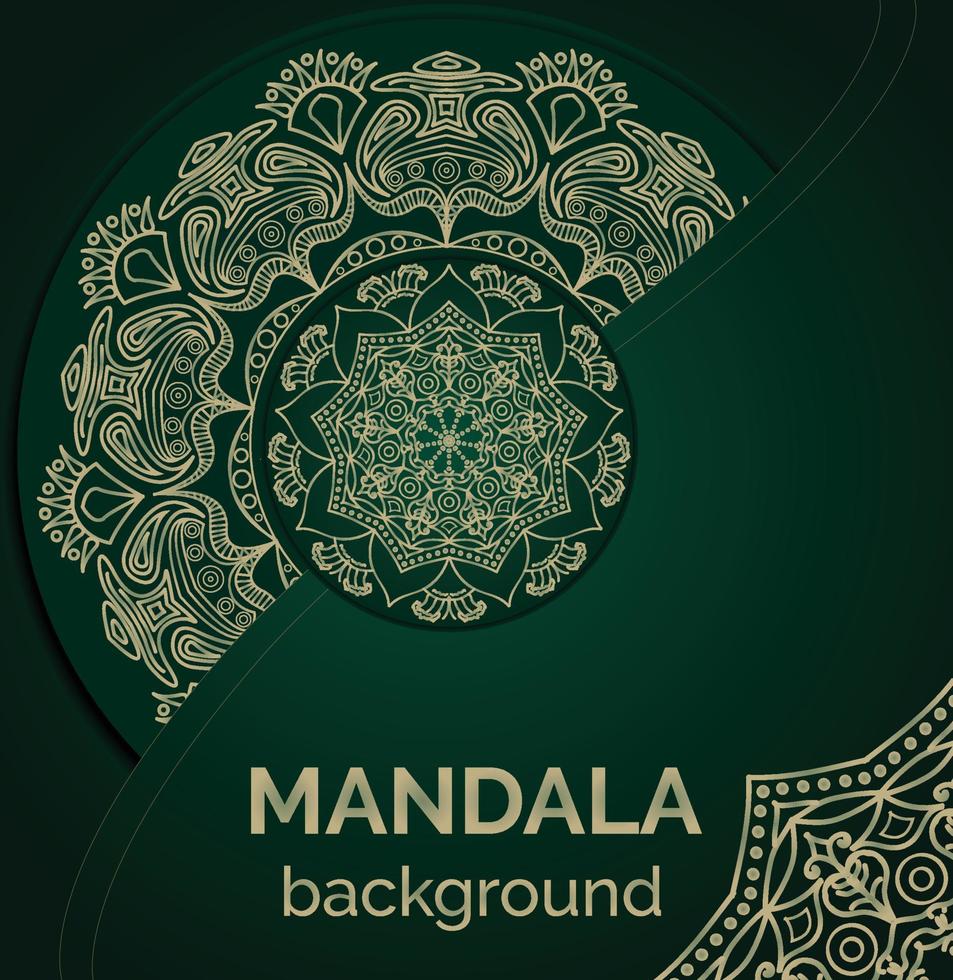 elegant bloemen patroon, luxe sier- mandala, realistisch Arabisch achtergrond, traditioneel Arabisch mandala concept. yoga, luxe, arabesk, Koninklijk, islamitisch, mandala, achtergrond, Indisch, kalkoenen. vector