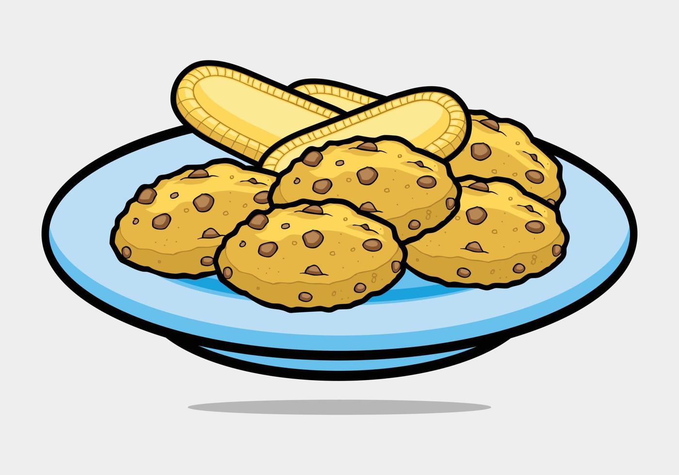 koekjes biscuit vector reeks