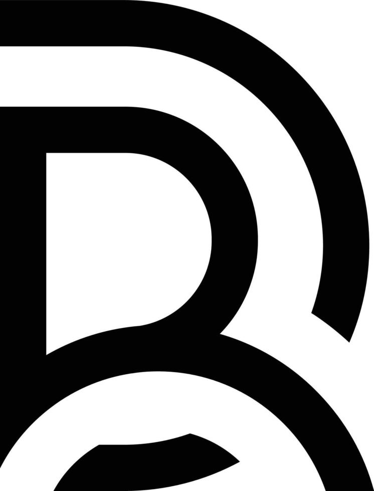 professioneel logo ontwerp rd vector