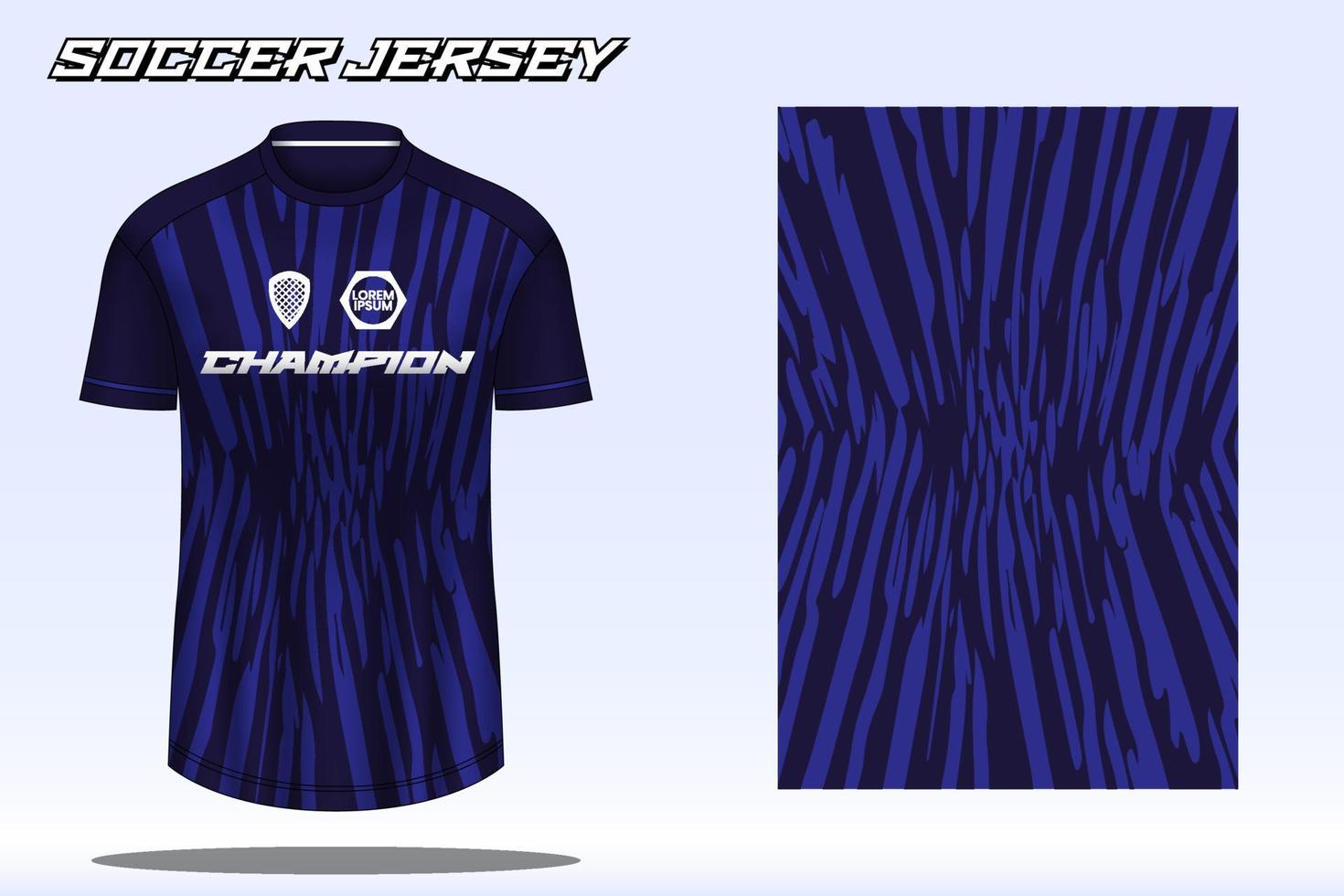 voetbal Jersey sport t-shirt ontwerp mockup voor Amerikaans voetbal club vector