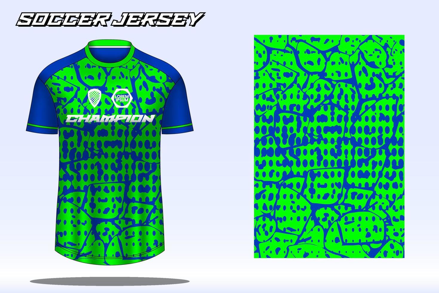 voetbal Jersey sport t-shirt ontwerp mockup voor Amerikaans voetbal club vector