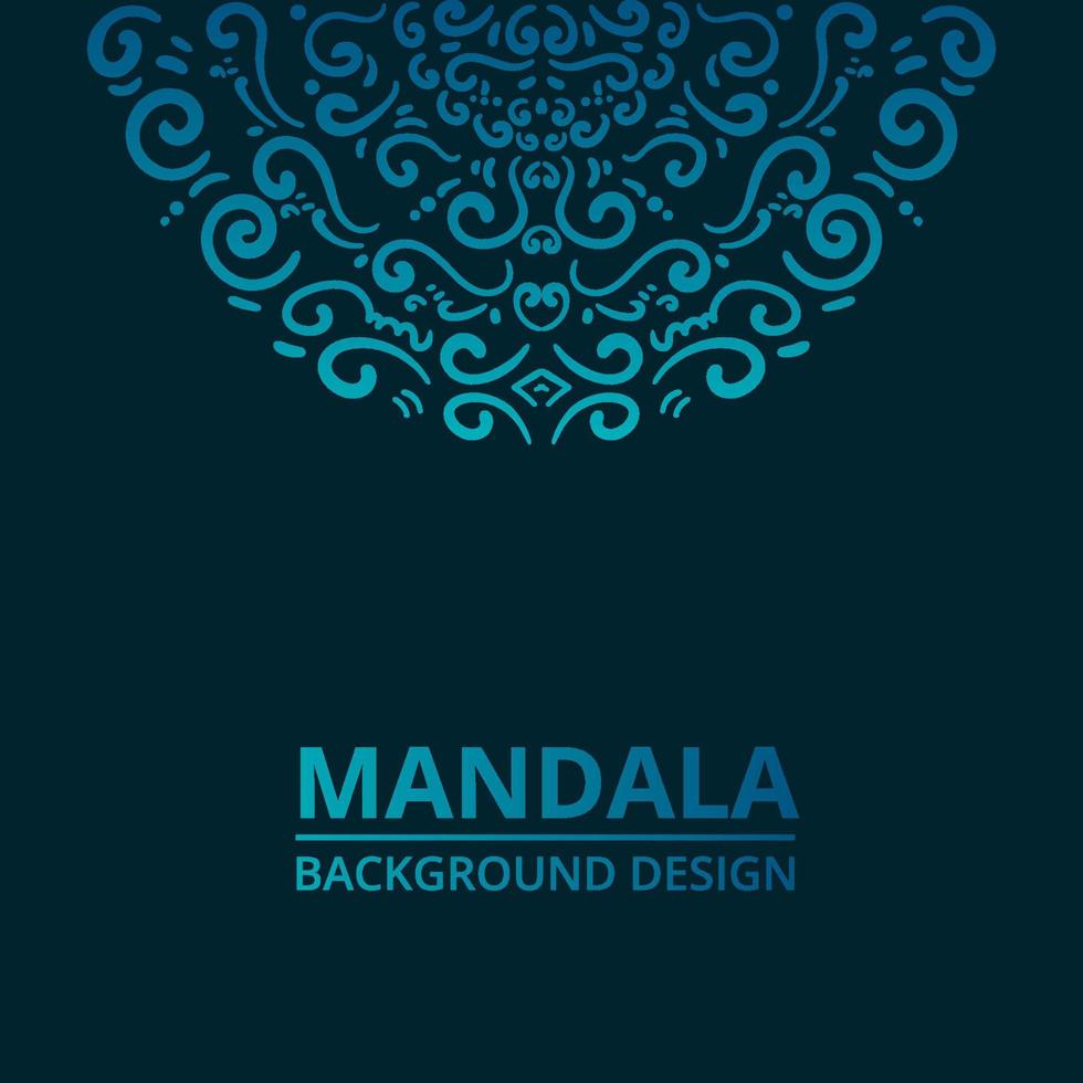 mandala ornament achtergrond ontwerp vector