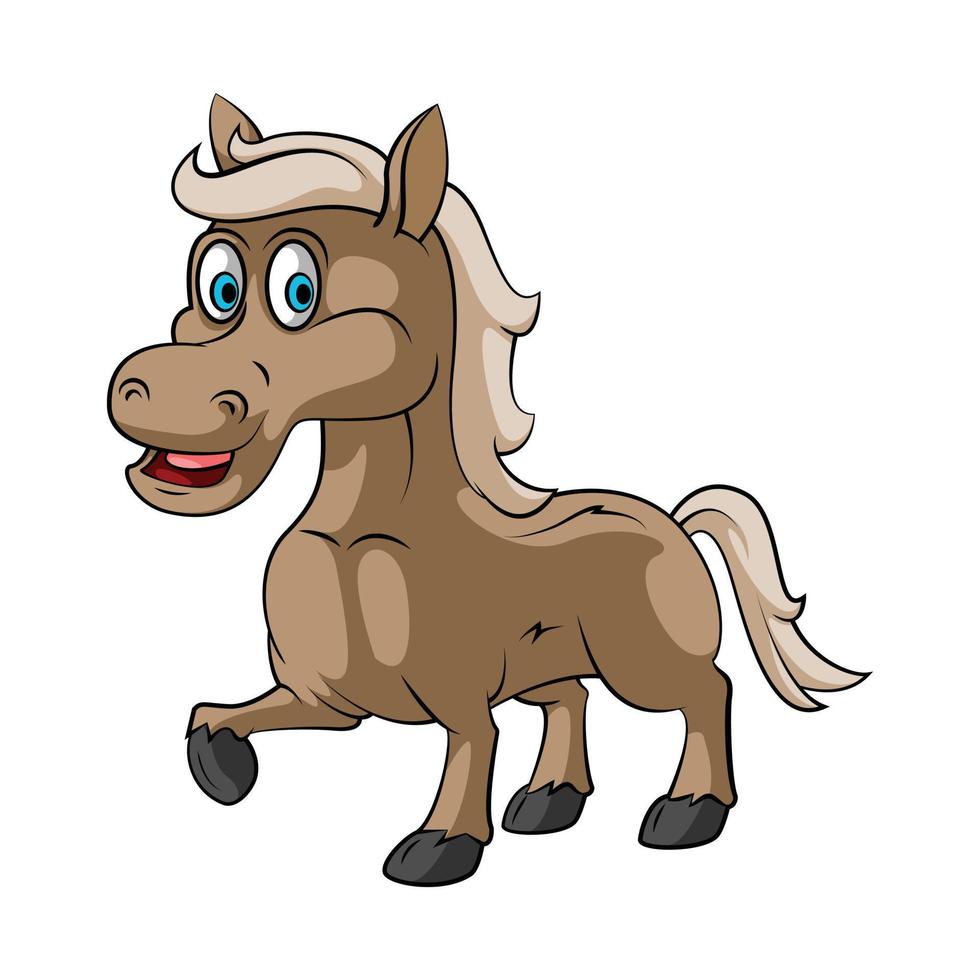 paard baby illustratie vector