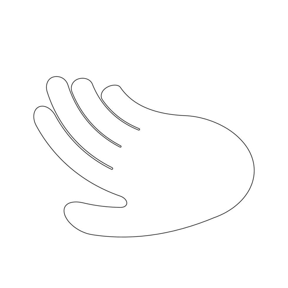 gemakkelijk hand- logo vector sjabloon