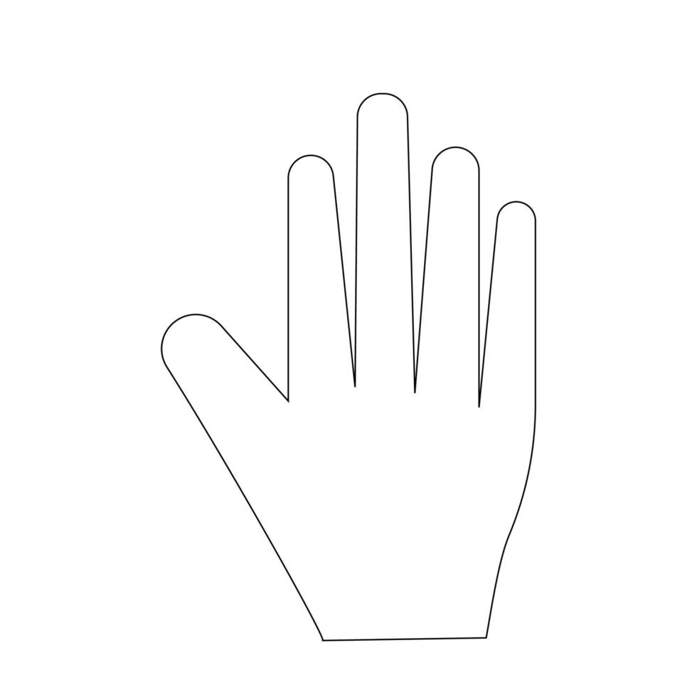 gemakkelijk hand- logo vector sjabloon