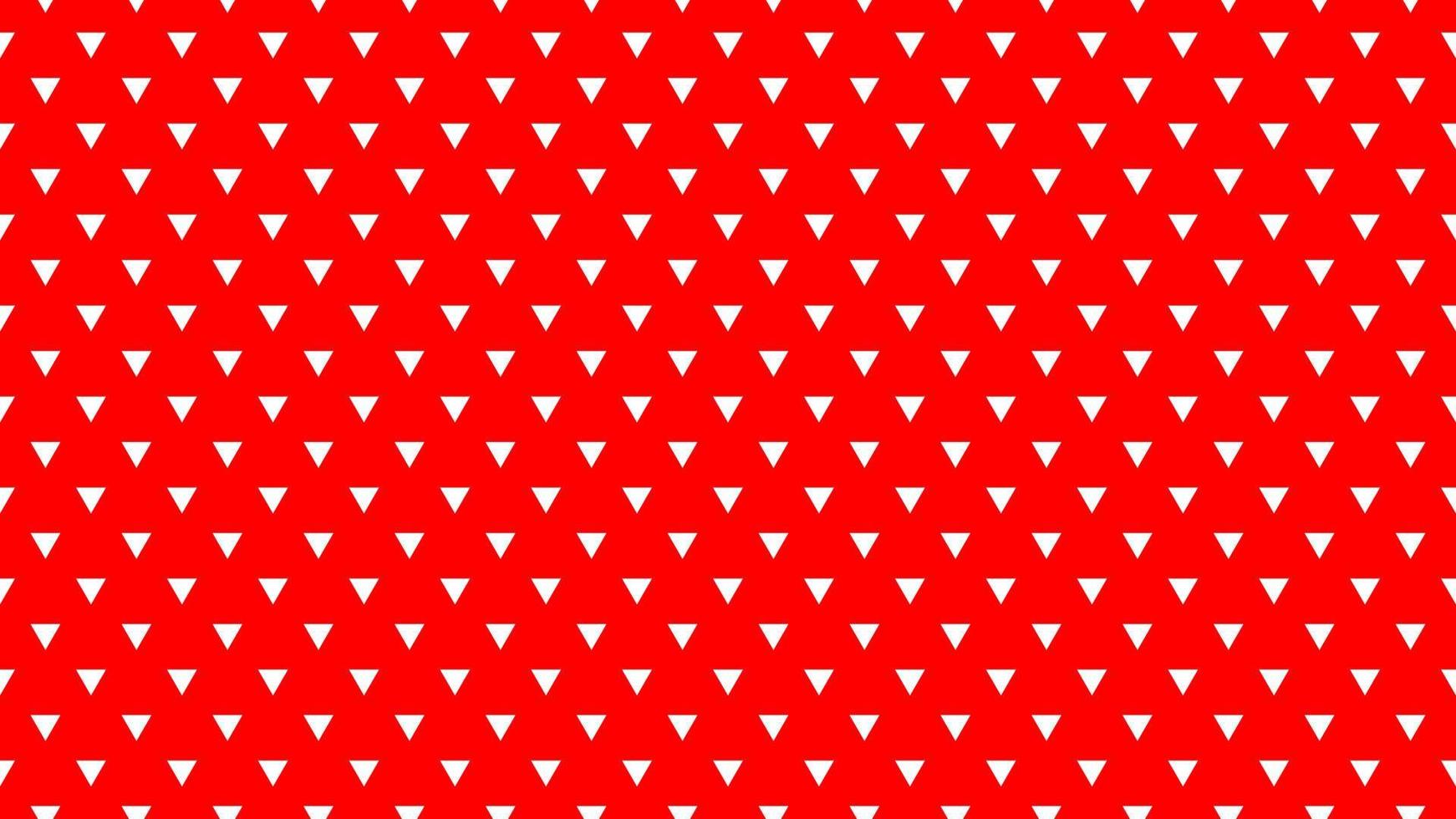 wit kleur driehoeken over- rood achtergrond vector