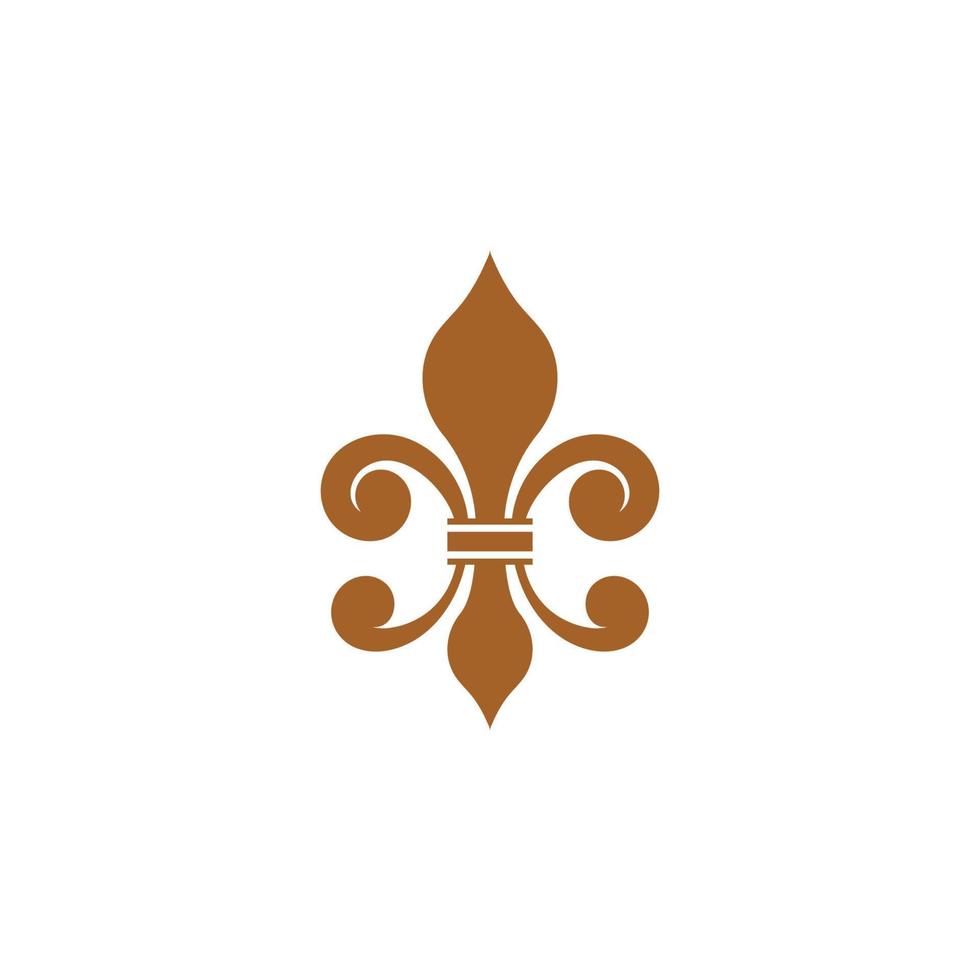 fleur de lis vector pictogram ontwerp