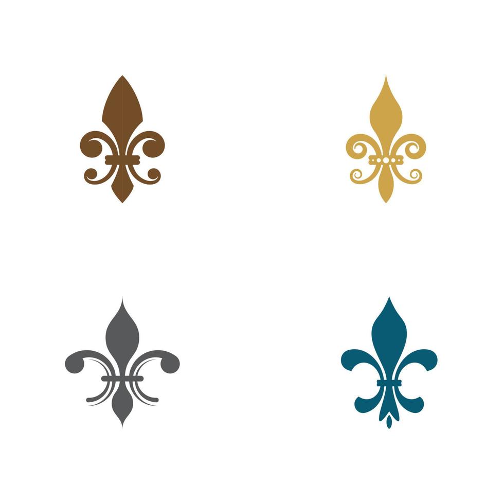 fleur de lis vector pictogram ontwerp