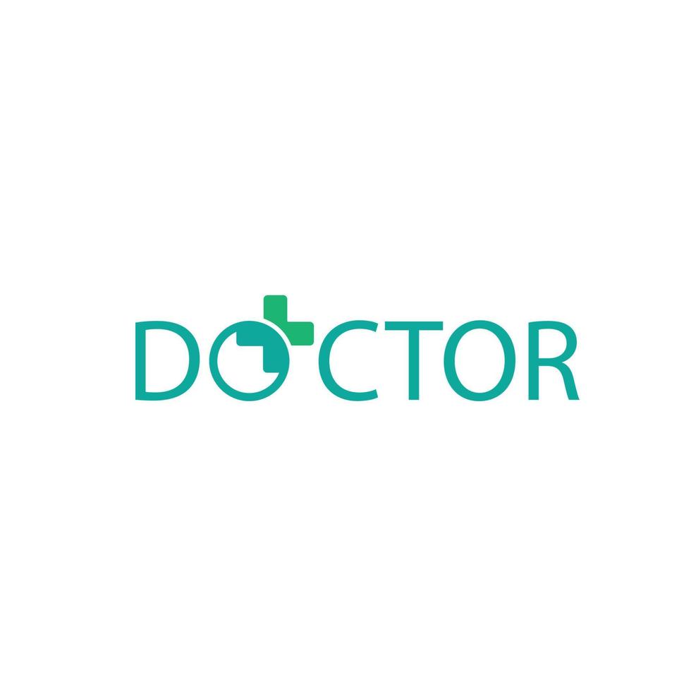 dokter Gezondheid medisch logo ontwerp symbool vector