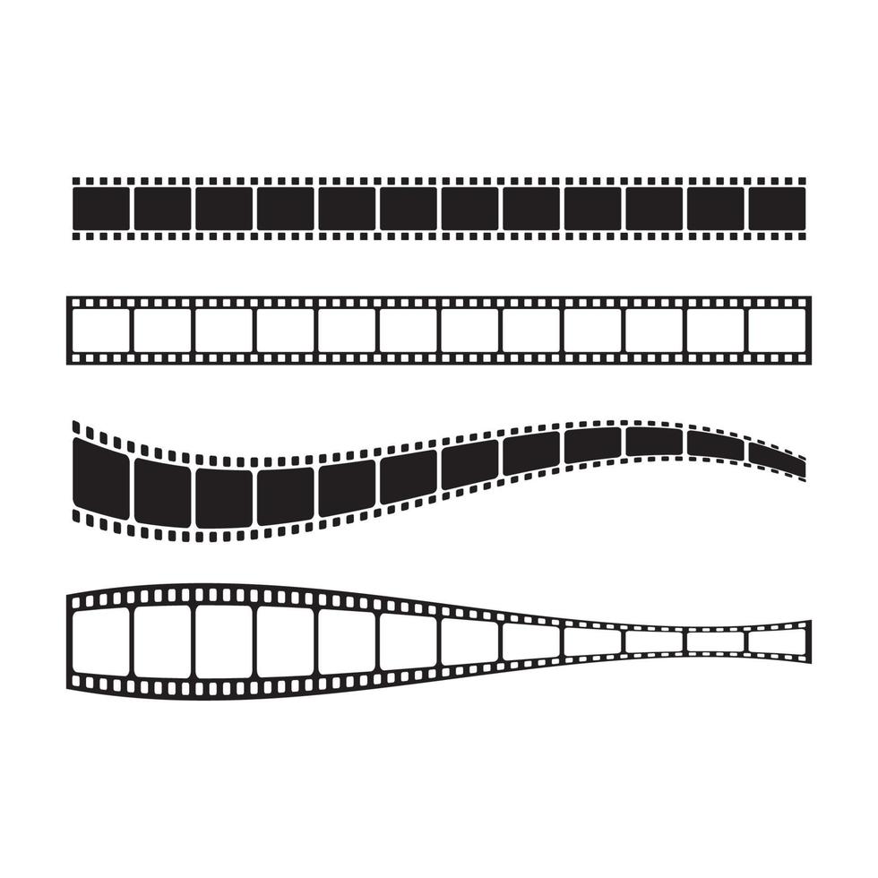 abstracte film pictogram vectorillustratie vector