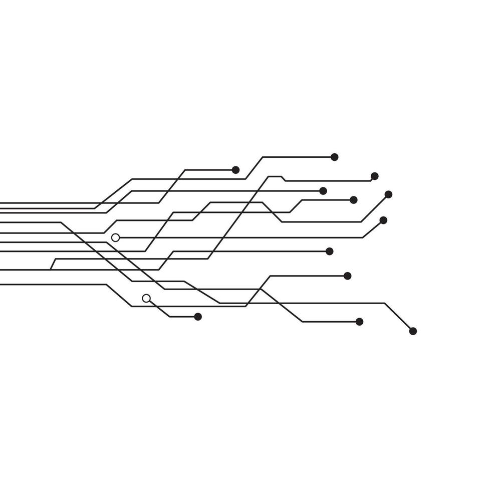 stroomkring vector illustratie