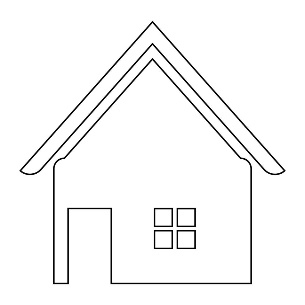 huis logo illustratie vector