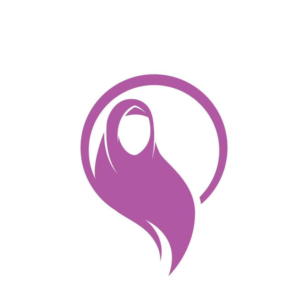 muslimah hijab vector illustratie