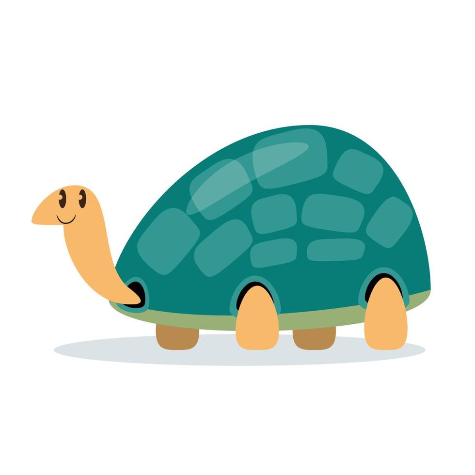 schildpad tekenfilm karakter vector illustratie