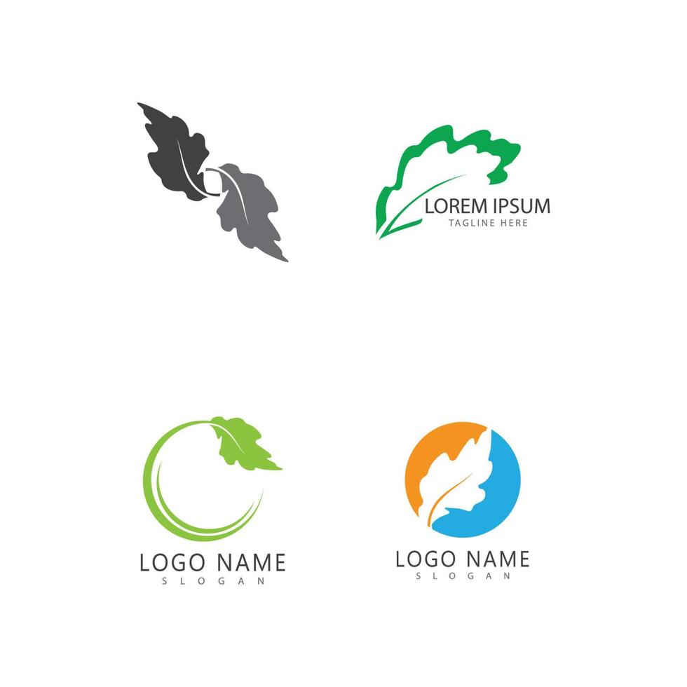 blad en sluiter lensopening voor natuurfotograaf logo-ontwerpinspiratie vector