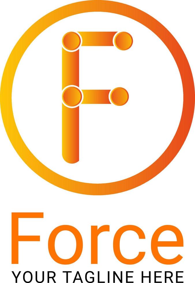 f icoon logo sjabloon vector