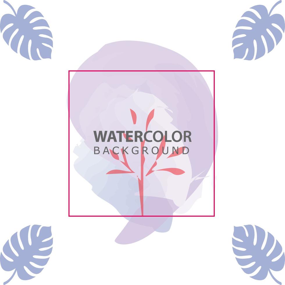 minimalistische ontwerp achtergrond in zacht regenboog pastel kleur. plein abstract borstel waterverf banier sjabloon voor sociaal media na, omslag, poster, geschenk kaart, brochure, folder, uitnodiging, aanplakbiljet vector