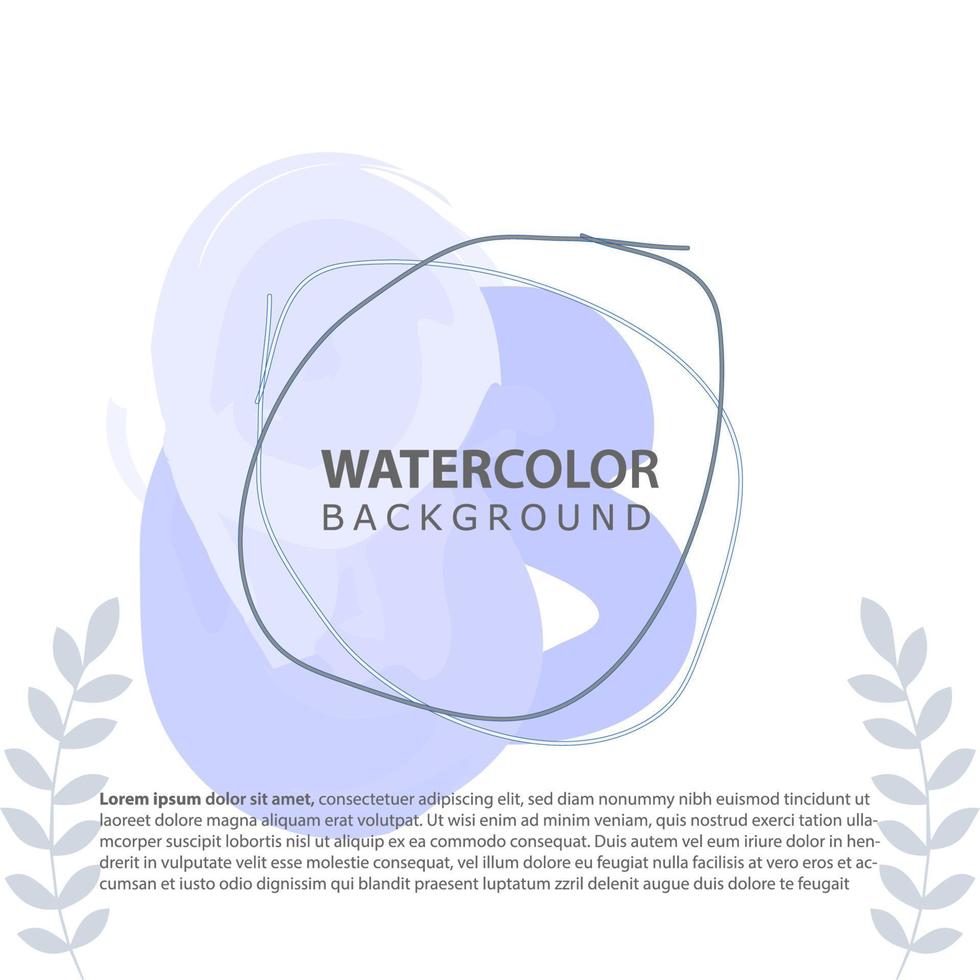 minimalistische ontwerp achtergrond in zacht regenboog pastel kleur. plein abstract borstel waterverf banier sjabloon voor sociaal media na, omslag, poster, geschenk kaart, brochure, folder, uitnodiging, aanplakbiljet vector