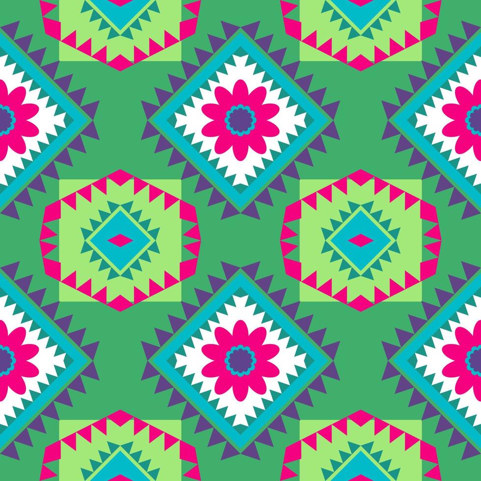 meetkundig etnisch patroon met plein driehoek diagonaal abstract ornament ontwerp voor kleding kleding stof textiel afdrukken, handgemaakt, borduurwerk, tapijt, gordijn, batik, behang inpakken, vector tekening