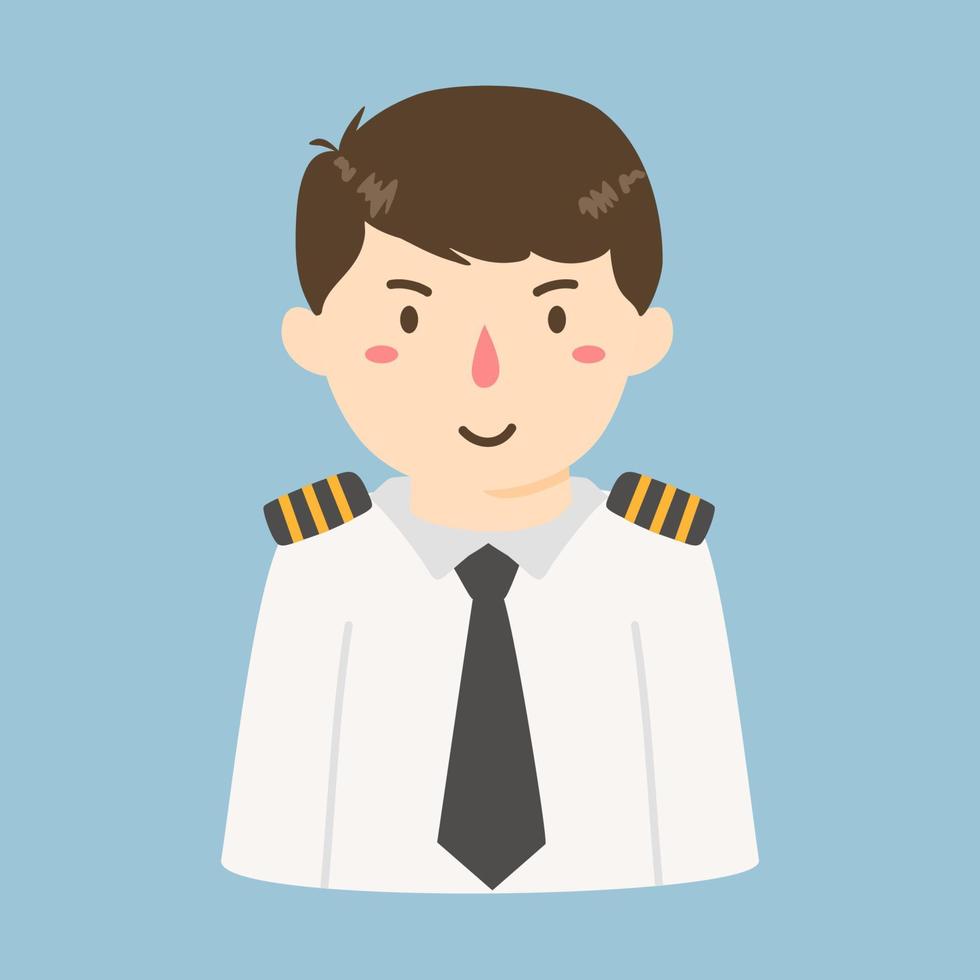 piloten van vlak illustratie vector