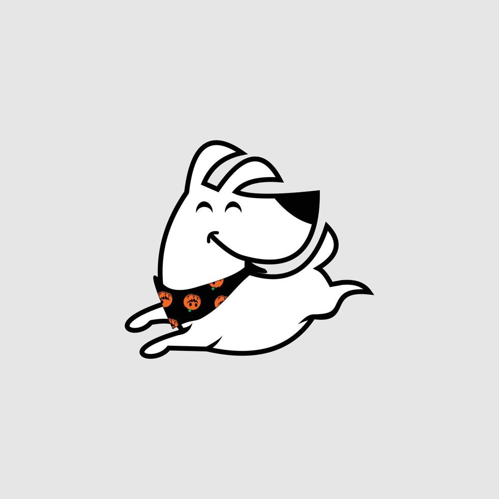creatief logo ontwerp concept hond vector sjabloon