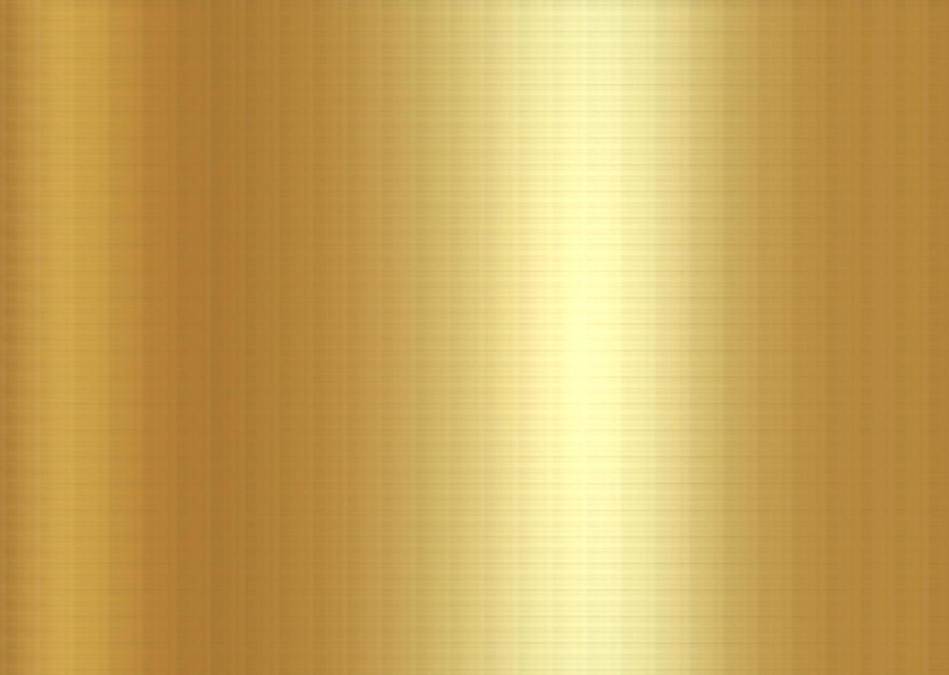 goud gepolijst metaal, staal textuur. gouden luxe metaal roestvrij staal structuur achtergrond, vector illustratie