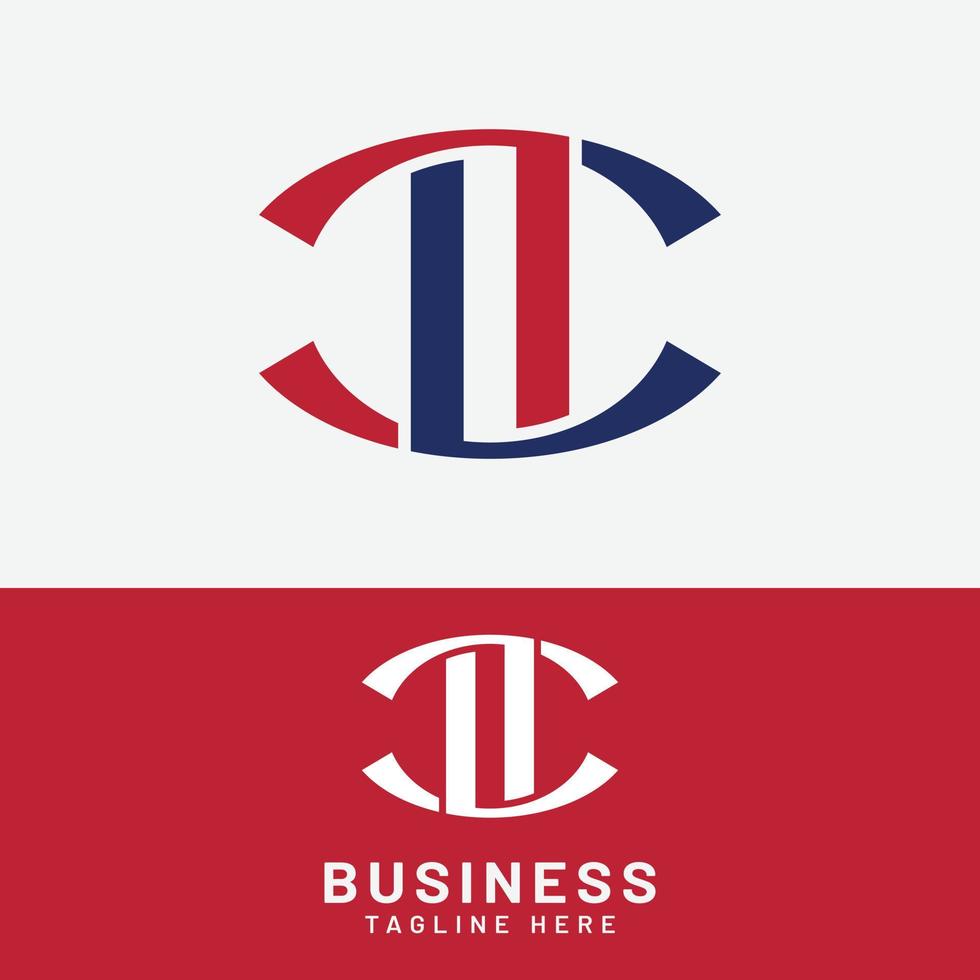 j c jc cj brief monogram eerste logo ontwerp sjabloon vector