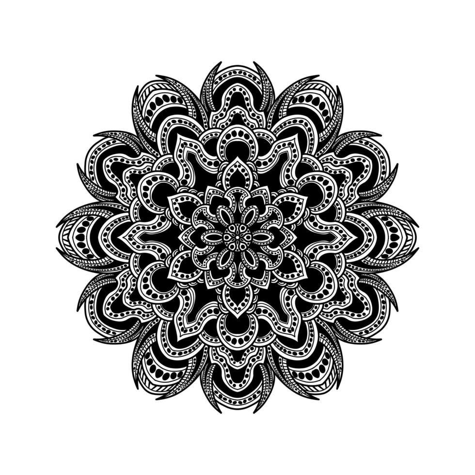 vector mandala tatoeëren ontwerpen