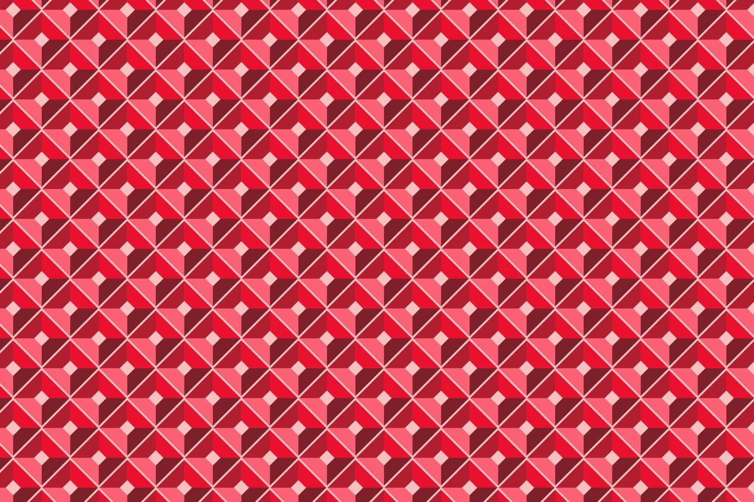 patroon met meetkundig elementen in rood tonen abstract helling achtergrond vector